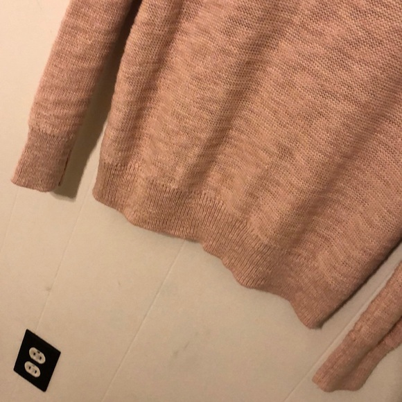 BLUSH CABLE KNIT SWEATER - Picture 6 of 6